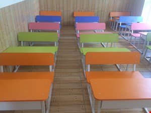 نیمکت 2 نفره باکس دار در 2 سایز از پیش دبستانی تا هشتم-قیمت در شیراز 4/500/000 تومان