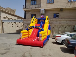 سرسره بادی 3 در 6.3 و ارتفاع 4.5 استاندارد-شیراز120/000/000