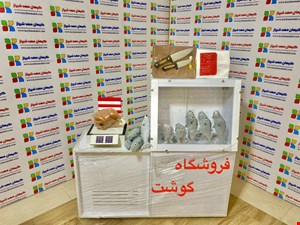 فروشگاه گوشت در خانه بازی-تولید جدید کیهان مهد-قیمت در شیراز 12/800/000 تومان