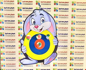 دارت چسبی خرگوشی با 4 توپ-قیمت در شیراز 3/700/000 تومان